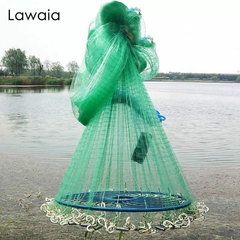 Çemberli Serpme Misina AĞ 3 KG kurşunlu