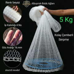 Çemberli Serpme ip örgü 5 KG ZİNCİRLİ